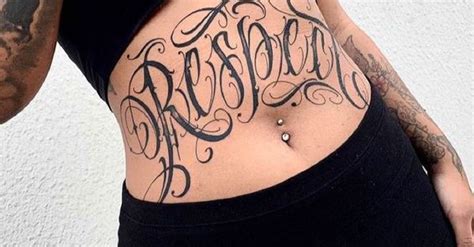 tatuajes abdomen mujer